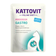 KATTOVIT GASTRO łosoś/ryż - mokra karma dla kotów 85g