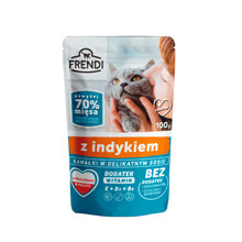 PET REPUBLIC FRENDI indyk - mokra karma dla kota saszetka 100g