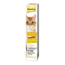 GIMCAT PASTA DUO SER+12 WITAMIN 50G - przekąska dla kota 50g