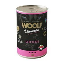 WOOLF Ultimate Dog Goose - mokra karma dla psa z gęsiną, puszka 400g