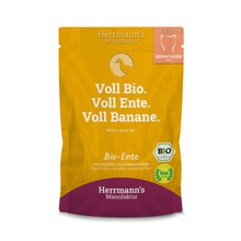 HERRMANN'S Selection Cat Bio Ente - karma mokra, dla dorosłych kotów z kaczką, 100g saszetka