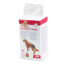 SAVIC Comfort Nappy - pieluchy dla psa, rozmiar 4(40-58cm). opakowanie 12szt.