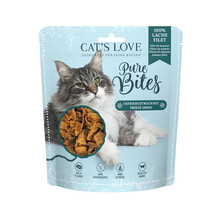 CAT’S LOVE Pure Bites filet z łososia - przysmaki liofilizowane dla kota 50g