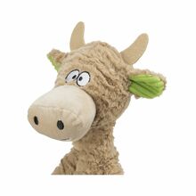 TRIXIE Pluszowa krowa 50 cm z dźwiękiem - zabawka dla psa