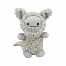 TRIXIE Pluszowy, szary potworek 32 cm z dźwiękiem - zabawka dla psa