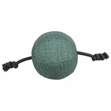 TRIXIE City Style Piłka ze sznurkiem z recyklingu 34 cm - zabawka dla psa