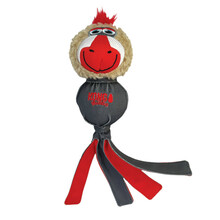 KONG® Wubba Zoo Mandrill L - zabawka z piszczałką dla psa.