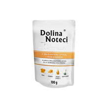 DOLINA NOTECI PREMIUM mokra karma dla psów dorosłych ras małych z bażantem, dynią i makaronem, 100g
