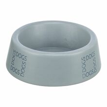TRIXIE Miska, dla psa, ceramiczna, szaro/niebieska, 0,4 l/16 cm