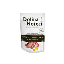 DOLINA NOTECI PREMIUM mokra karma dla psów dorosłych wszystkich ras z kurczakiem i makaronem, 100g