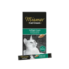 MIAMOR - pasta z drobiem dla kotów, 6x15g