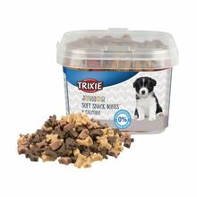 TRIXIE Miękkie przysmaki Junior Soft Snack Bones, z wapniem, 140g