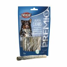TRIXIE Pałeczki PREMIO Salmon Cigars, z łososiem, 12,5cm, 6szt./70g