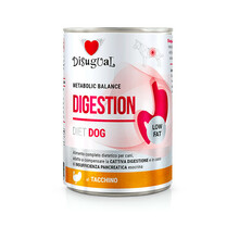 DISUGUAL Digestion Indyk - karma dla psów dorosłych z problemami trawiennymi i przewlekłą niewydolnością trzustki, 400g