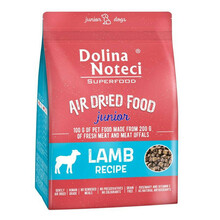 Dolina Noteci SUPERFOOD Junior Danie z jagnięciny - pełnowartościowa karma suszona dla szczeniąt, 1kg