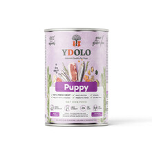 YDOLO Puppy – karma mokra dla szczeniąt, wieprzowina Iberico i ryby, 400g