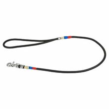 BARRY KING Smycz linowa, 8 mm/100 cm, czarna