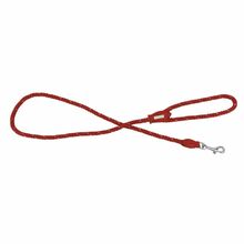 BARRY KING Smycz regulowana dla psa, Rope, Czerwona, Sznur Odblaskowy, 200cm/10mm