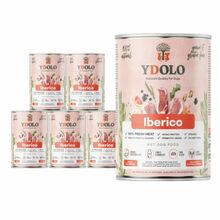 YDOLO Iberico PAKIET 6x400g – karma mokra dla psów, wieprzowina Iberico