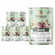 YDOLO Duck PAKIET 6x400g – karma mokra dla psów, kaczka