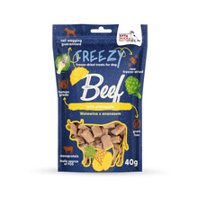 SYTA MICHA Freezy Beef - liofilizowane przysmaki dla psa wołowina z ananasem, 40g
