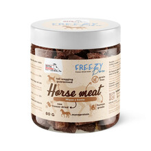 SYTA MICHA Freezy Pure Horse - 100% liofilizowane mięso z konia dla psa, 80g