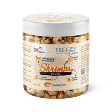 SYTA MICHA Freezy Pure Shrimps - 100% liofilizowane krewetki dla psa, 60g