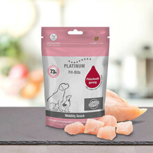 PLATINUM Fit-Bits Mobility - Funkcjonalne przysmaki dla psa wspierające zdrowe stawy, 150g