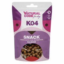 Natural Code Dog Snack K04 - przysmaki dla psa, łosoś, 120g