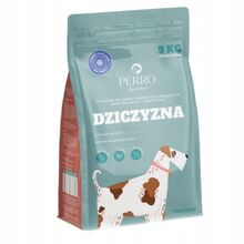 PERRO Gourmet - dziczyzna - karma tłoczona na zimno dla psów ras średnich i dużych, 9 kg