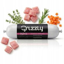 GRIZZLY BATON INDYK - mokra karma dla psów - monobiałkowa - 2x400g