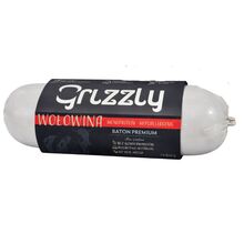 GRIZZLY BATON Wołowina - mokra karma dla psów - monobiałkowa - 2x400g