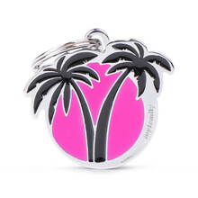MY FAMILY-Z CHARMS - FUCHSIA PALMS - ADRESÓWKA DLA PSA