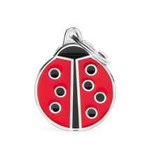 MY FAMILY-Z CHARMS - Big Ladybug - biedronka - ADRESÓWKA DLA PSA