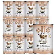 Ollo Kolagen Cielęcina PAKIET 12X400g - mokra karma dla psów