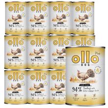 Ollo Kolagen Indyk PAKIET 12x400g - mokra karma dla psów