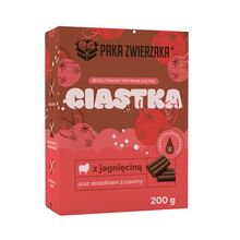 PAKA ZWIERZAKA - Jagnięcina z żurawiną - ciastka dla psa, 200g