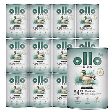 Ollo Kolagen Kaczka PAKIET 12x400g - mokra karma dla psów