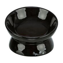 Trixie – ergonomiczna miska dla psa – ceramiczna – 0,35 l / Ø 17 cm – czarna