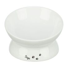 Trixie – ergonomiczna miska dla psa – ceramiczna – 0,35 l / Ø 17 cm – biała
