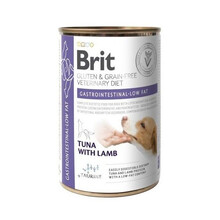 BRIT Veterinary Diet Gastrointestinal Low Fat - mokra karma dla psa - tuńczyk i jagnięcina, 400g