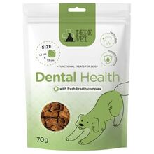 PEPE VET Dental Health - przysmaki dla psów - świeży odddech, 70 g