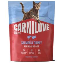 Carnilove Cat Active Sterilised Salmon Turkey – sucha karma dla kotów - łosoś i indyk