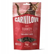 CARNILOVE CAT Soft Snack - miękkie przysmaki dla kotów - indyk - 50g