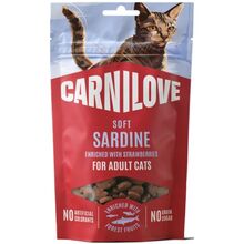 CARNILOVE CAT Soft Snack - miękkie przysmaki dla kotów - sardynki - 50g