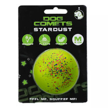 DOG COMETS GREEN M - Wytrzymała piłka z naturalnej gumy dla psa