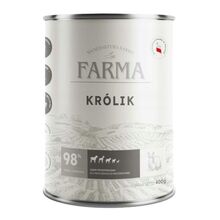 FARMA Select - Królik – mokra karma dla psów, 400 g
