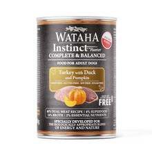 WATAHA INSTINCT 80% INDYK KACZKĄ DYNIĄ - Karma mokra dla psów 400g