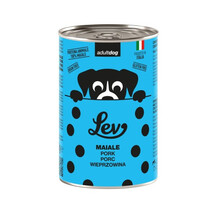 LEV DOG WIEPRZOWINA - Karma mokra dla psów 400g