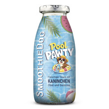 SMOOTHIEDOG POOL PAWTY - Smoothie dla psa z królikiem i owocami 250ml